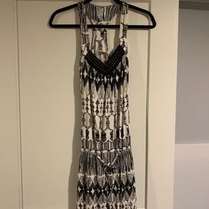 Guess tribal pattern dress